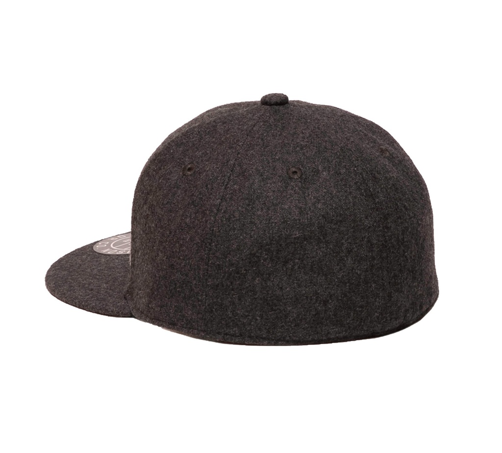 HD-MC Fitted Cap, Charcoal Grey