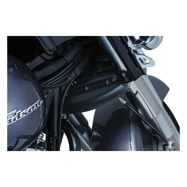 Lower Triple Tree Wind Deflector, Satin Black