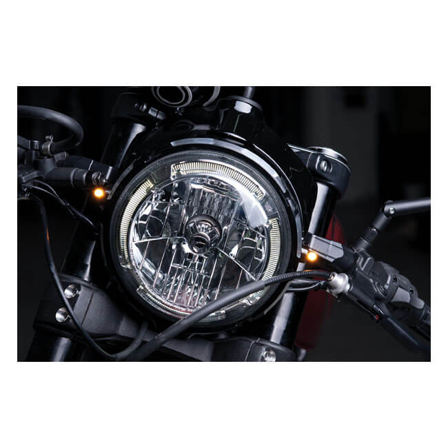 Bullet Atto Dark LED Turn Signal
