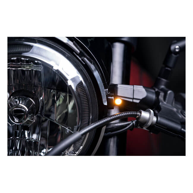 Bullet Atto Dark LED Turn Signal