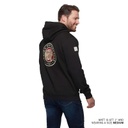 Applique Headdress Hoodie, Black