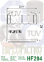 HF204C Oil Filter, Chrome