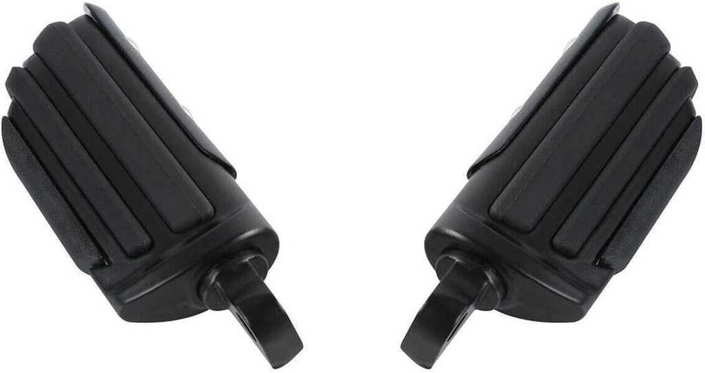 10mm Pilot Male Footrests Footpegs for Harley Softail Sportster