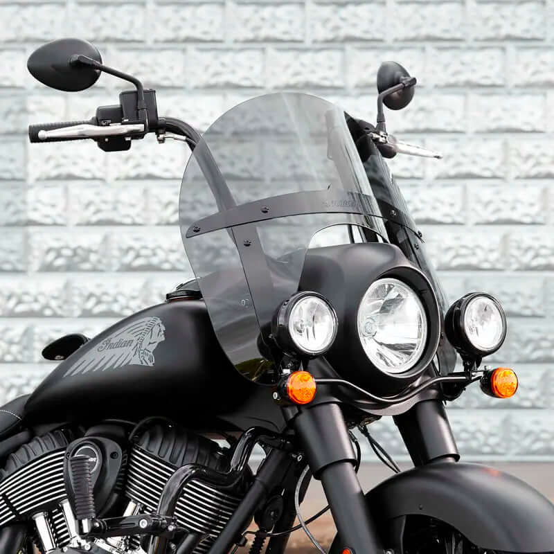 Polycarbonate 11.3 in. Quick Release Wind Deflector, Tinted