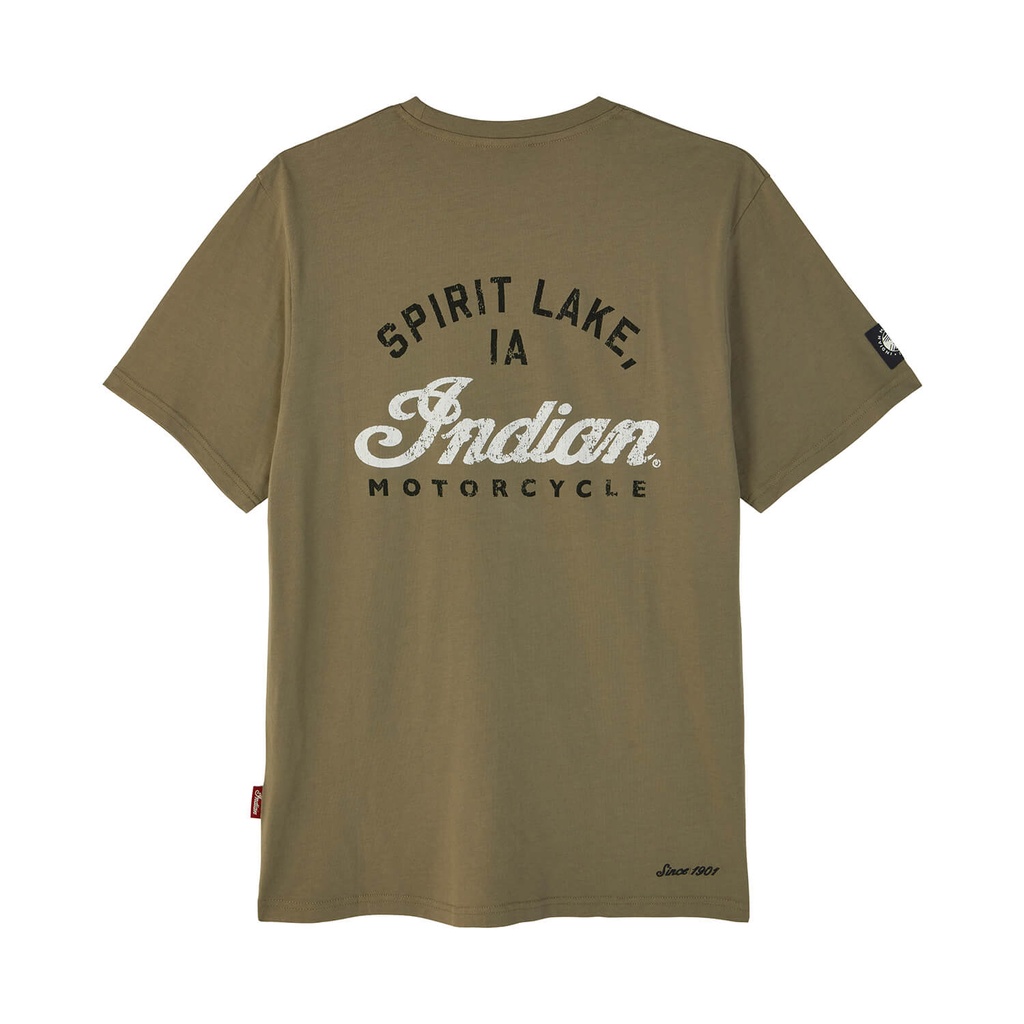 Spirit Lake IA Pocket T-Shirt