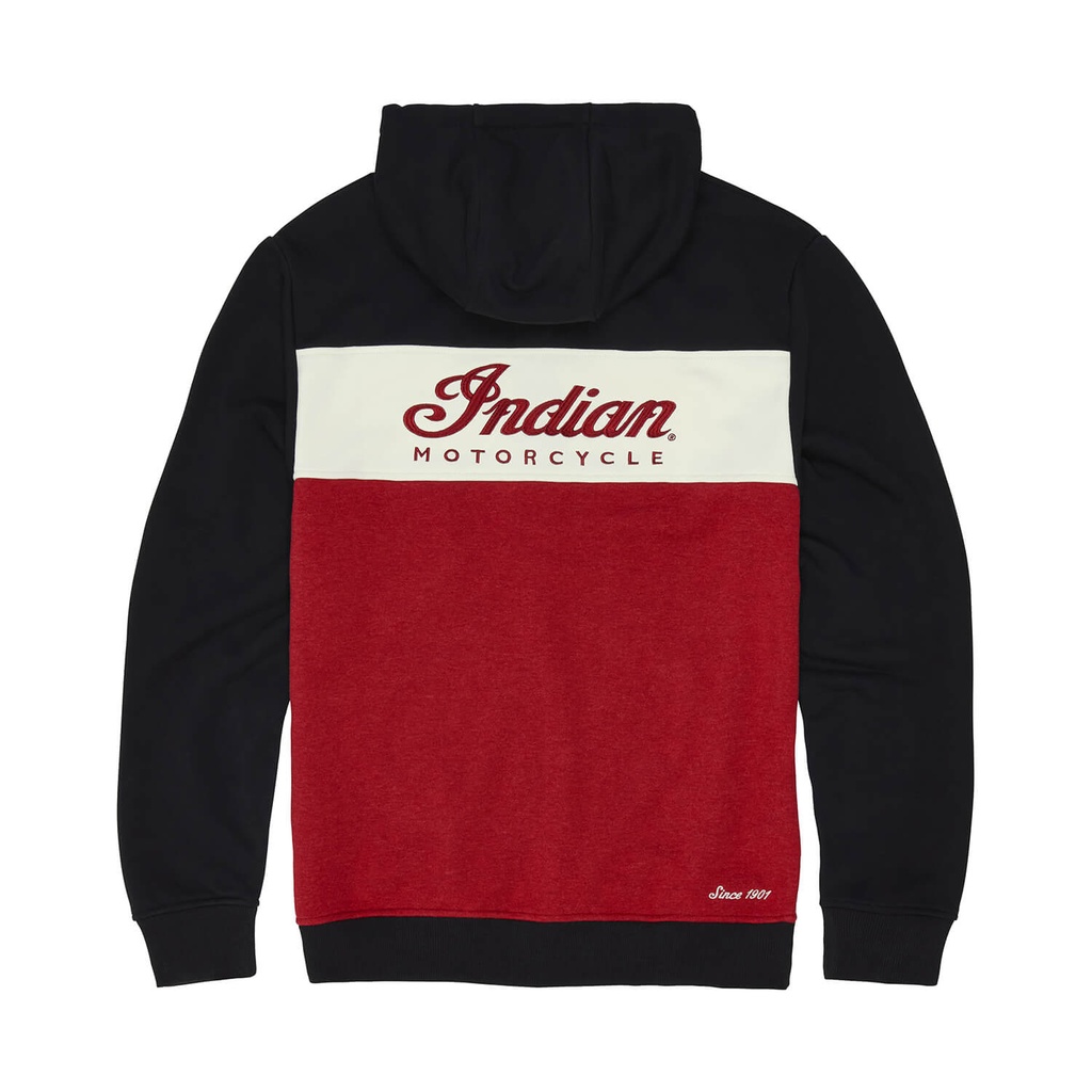 Script Logo Colorblock Hoodie