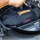 Deluxe Saddlebag Travel Bags in Black, Pair