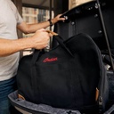 Deluxe Saddlebag Travel Bags in Black, Pair