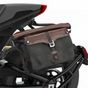 All-Weather Vinyl Messenger Bag with Shoulder Strap