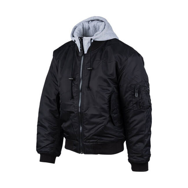 MA-1 Hooded Bomber Jacket