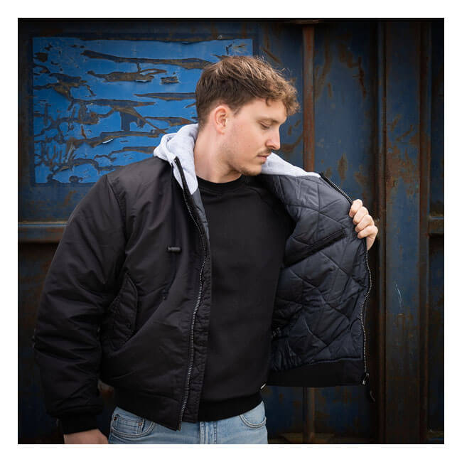 MA-1 Hooded Bomber Jacket