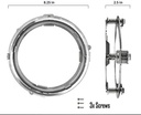 Daymaker 3- 7&quot; og 4,5&quot;, Svart