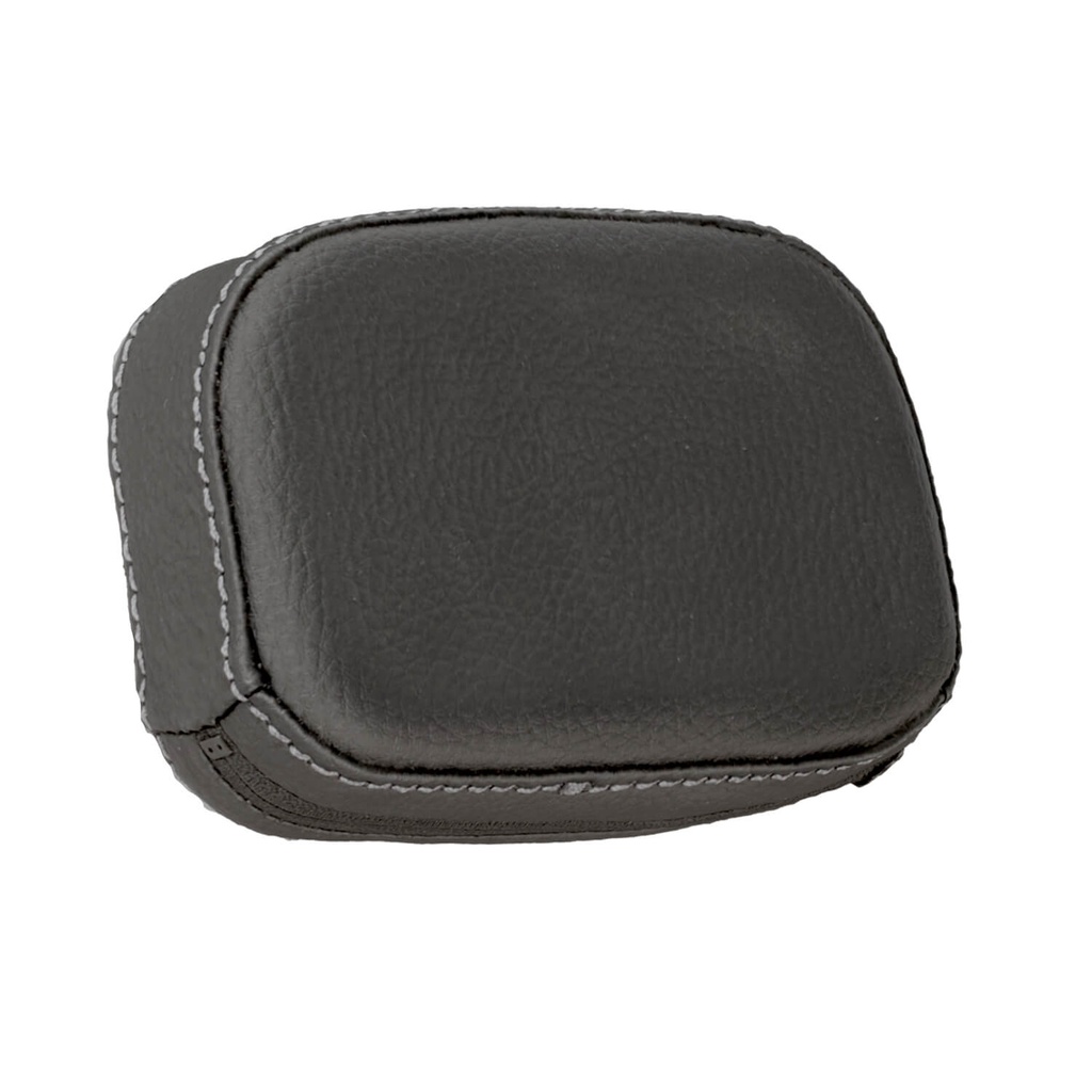 Syndicate Low Profile Passenger Backrest Pad, Gray