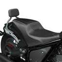 Syndicate Low Profile Passenger Backrest Pad, Gray