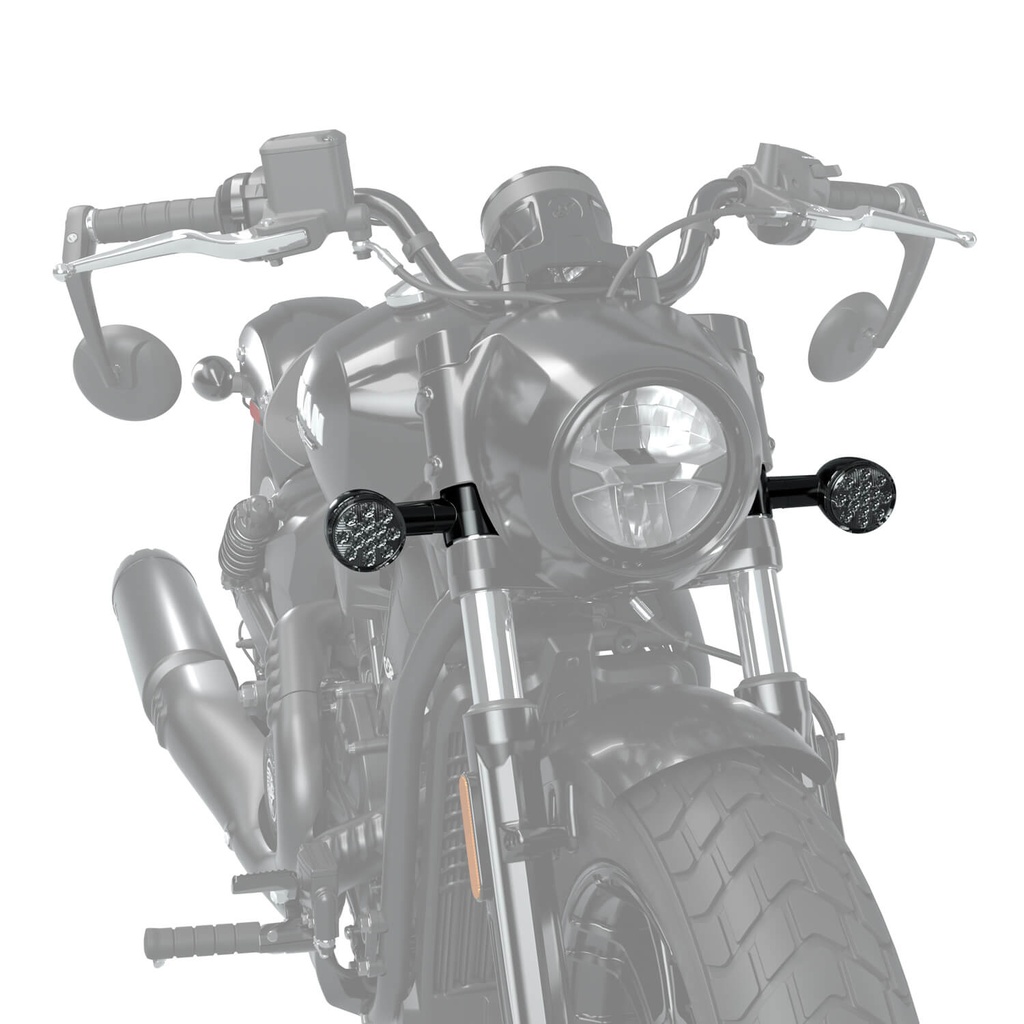 Scout Smoked Turn Signals, INTL