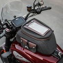 All-Weather Vinyl Tank Bag with Protective Phone Pocket