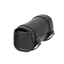 Square Leather Tool Bag, Black