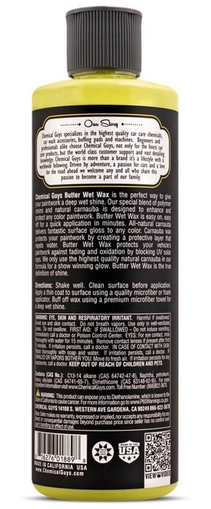 Butter Wet Wax, 473ml