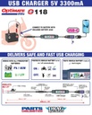 USB-C Lader 3.3A SAE