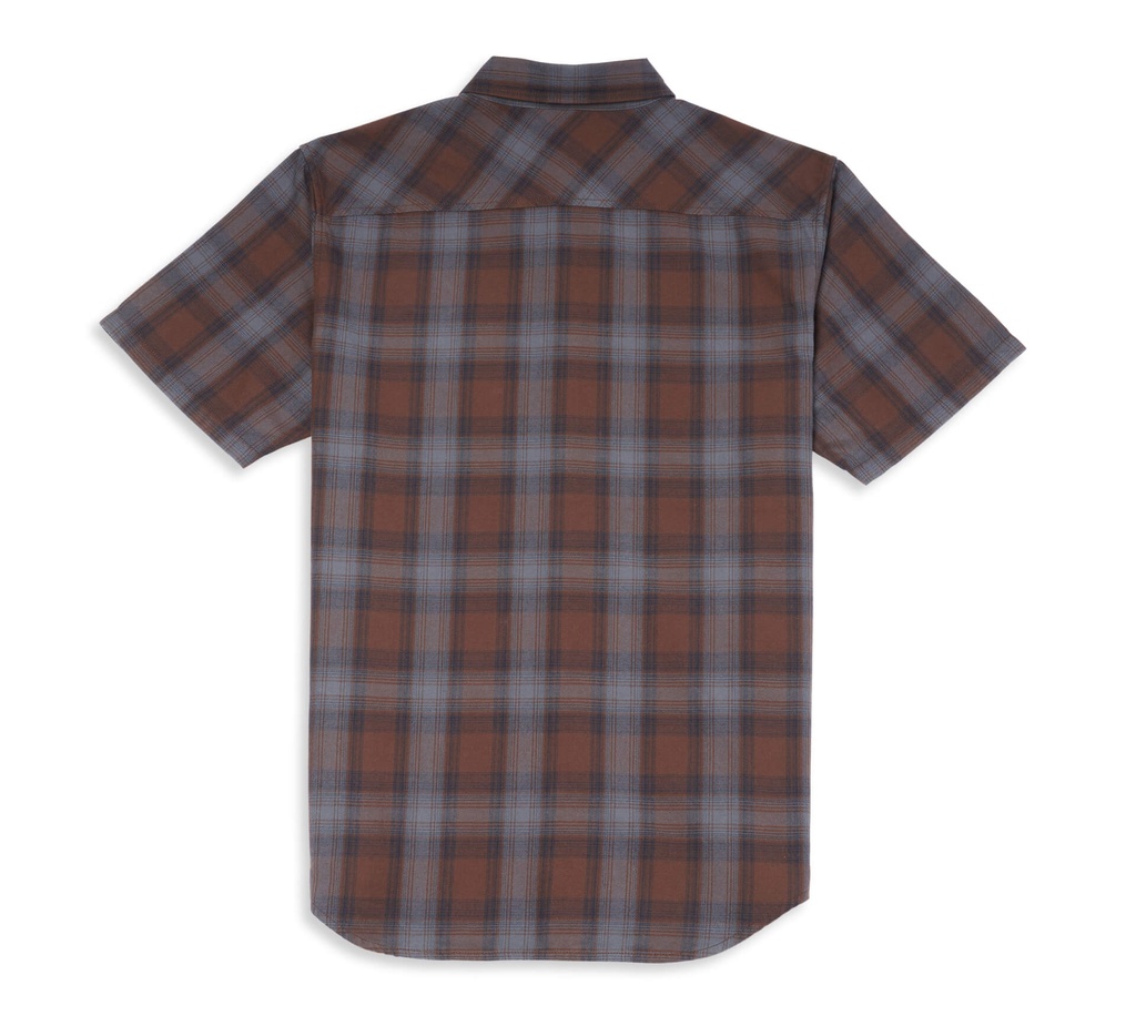 Oil Can Plaid Woven Shirt