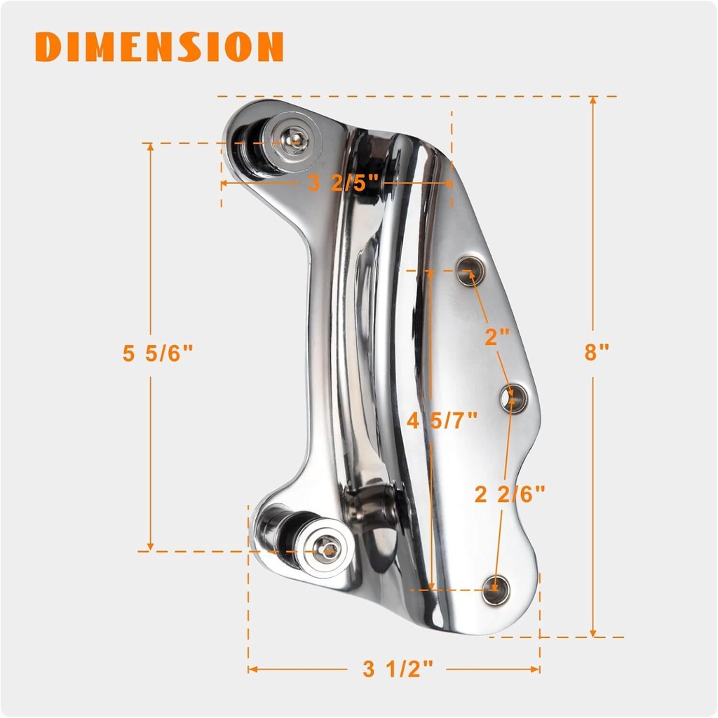4-Point Docking Hardware Kit for Harley Touring 2009-2013