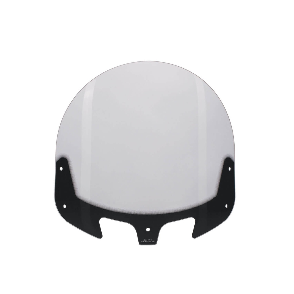 Polycarbonate 21 in. Touring Windshield, Clear