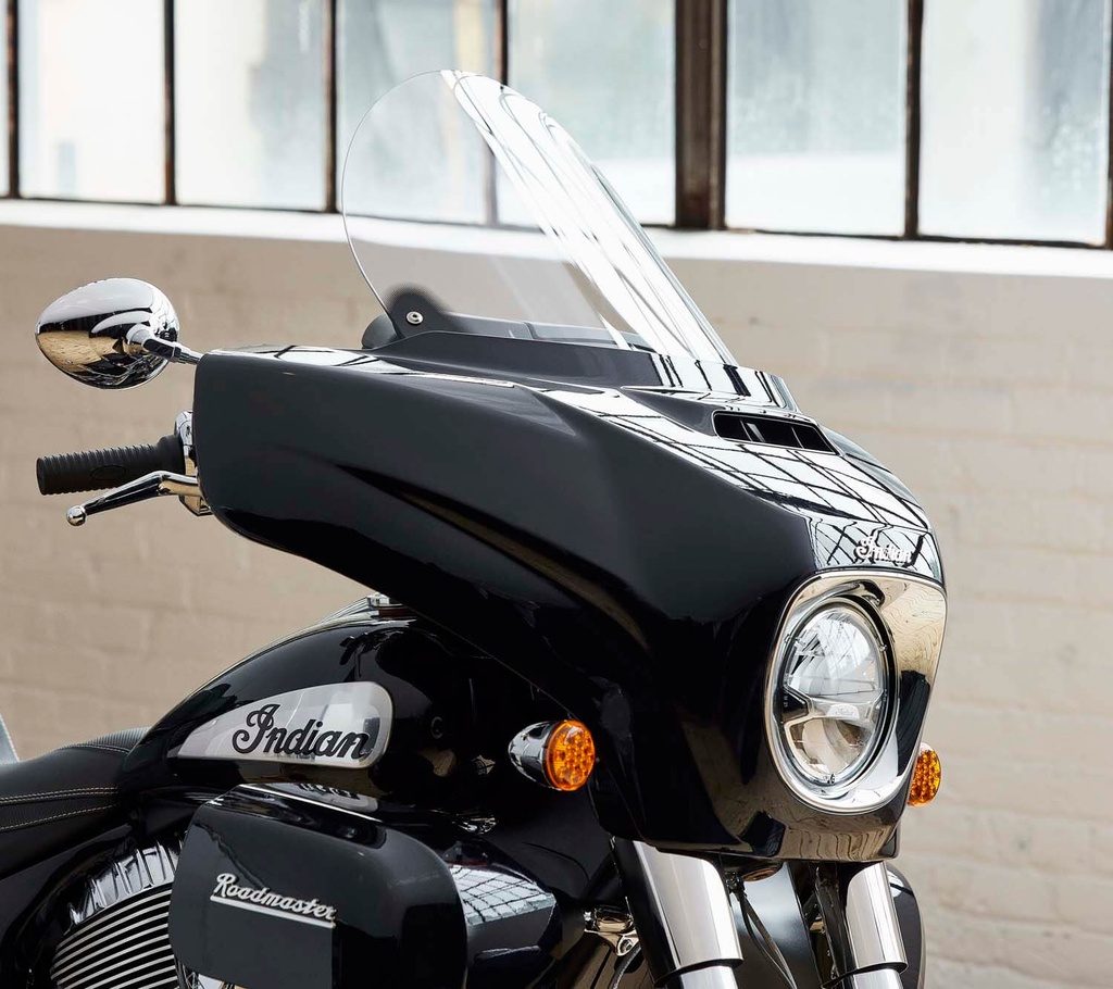 Polycarbonate 21 in. Touring Windshield, Clear