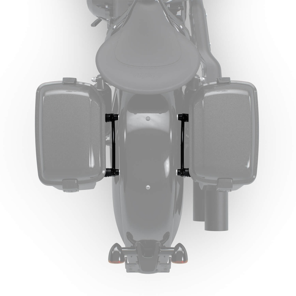 Saddlebag &amp; Passenger Backrest Mounting Spools, Pair