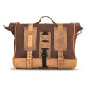 'Old Chopper' Waxed Cotton Saddlebag
