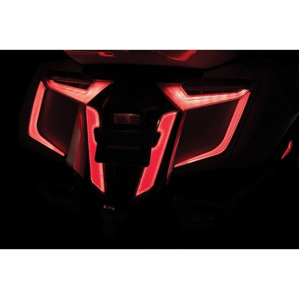 Omni LED Rear Fender Cover, Satin Black