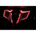 Omni LED Rear Fender Cover, Satin Black