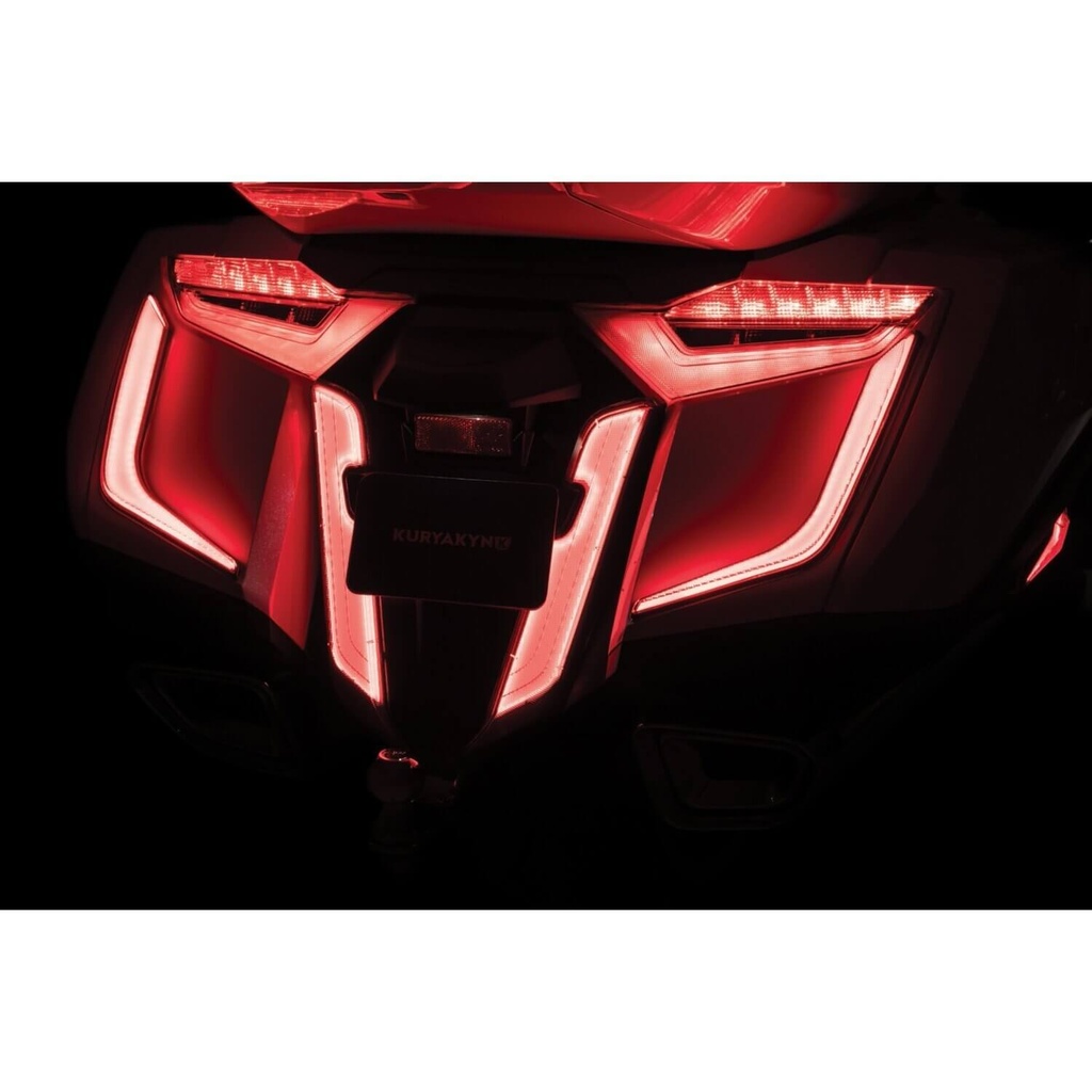 Omni LED Rear Fender Cover, Satin Black
