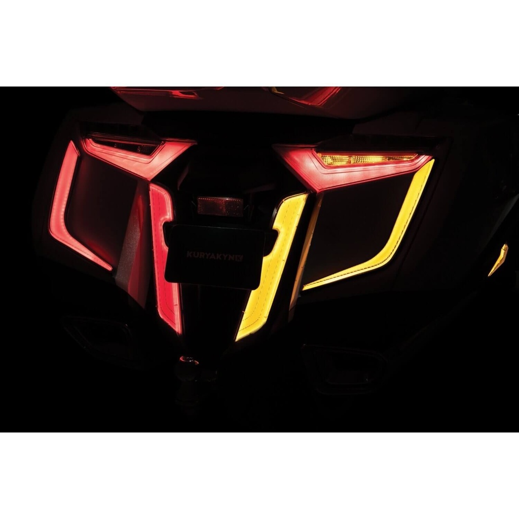 Omni LED Rear Fender Cover, Satin Black