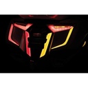 Omni LED Rear Fender Cover, Satin Black