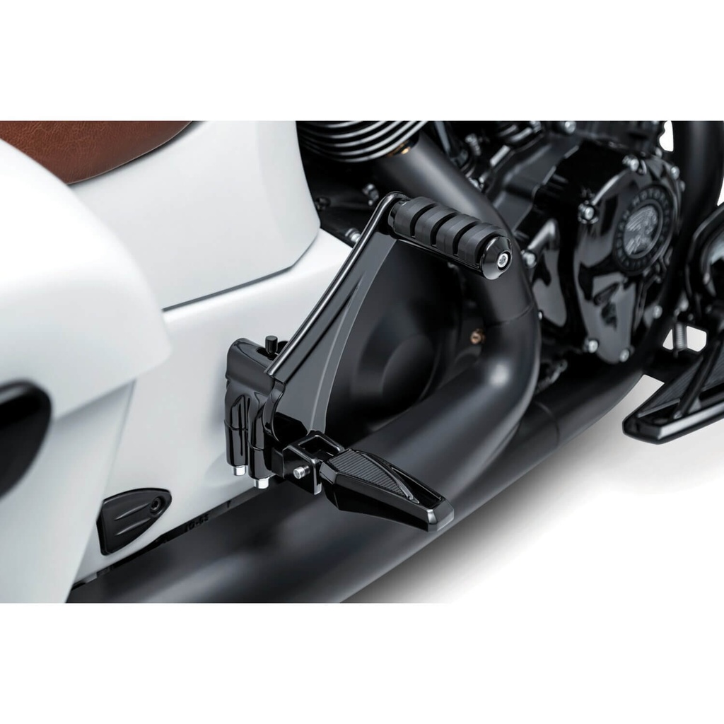 Passenger Peg Mounts, Gloss Black
