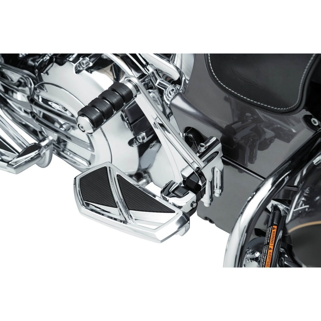 Passenger Board Mounts, Gloss Black