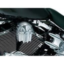 Skull Horn Cover, Chrome