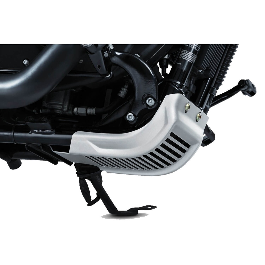 Dillinger Skid Plate, Satin Silver