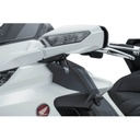 Adjustable Upper Air Deflectors, Dark Smoke