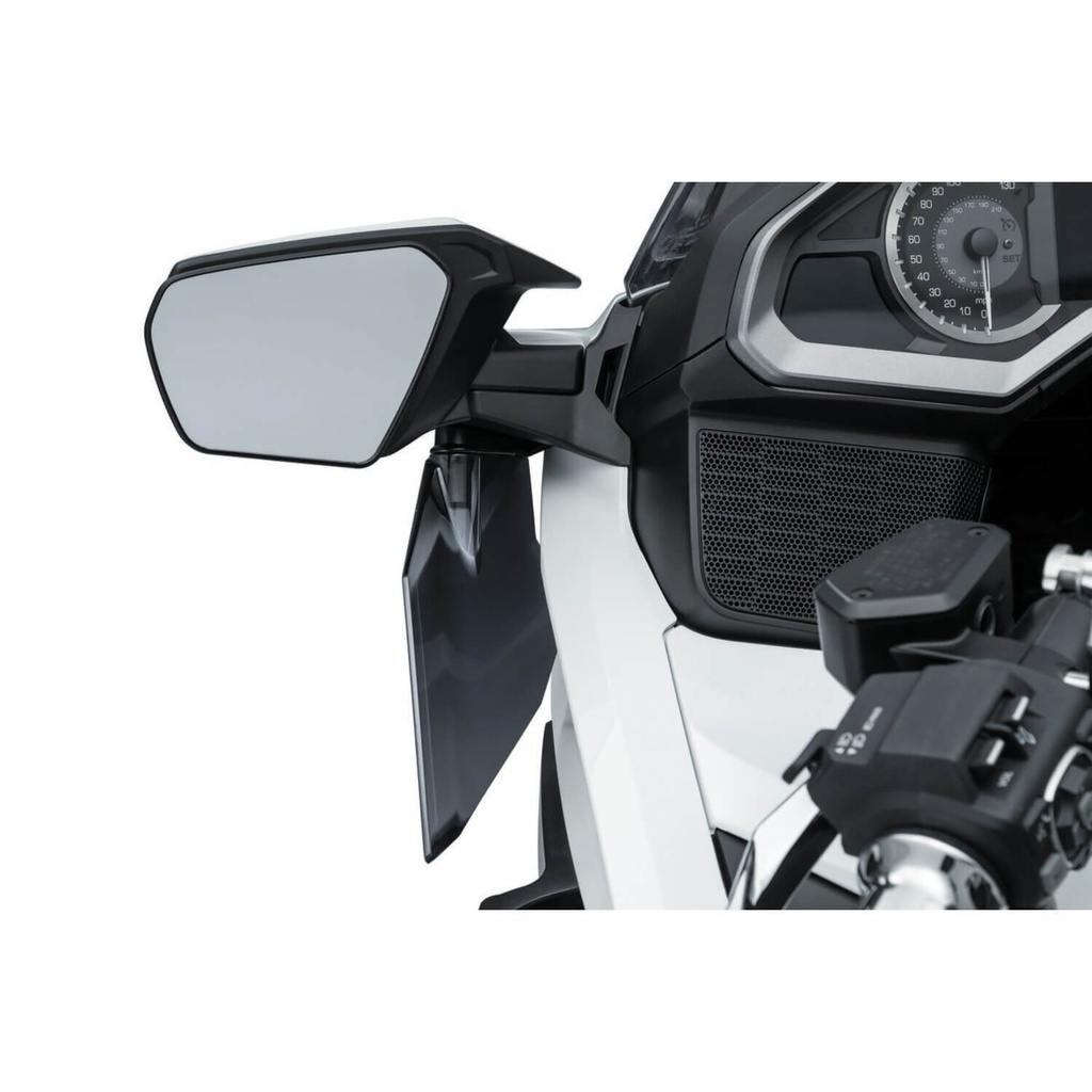 Adjustable Upper Air Deflectors, Dark Smoke