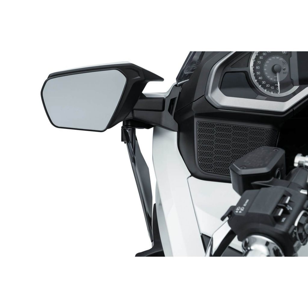 Adjustable Upper Air Deflectors, Dark Smoke