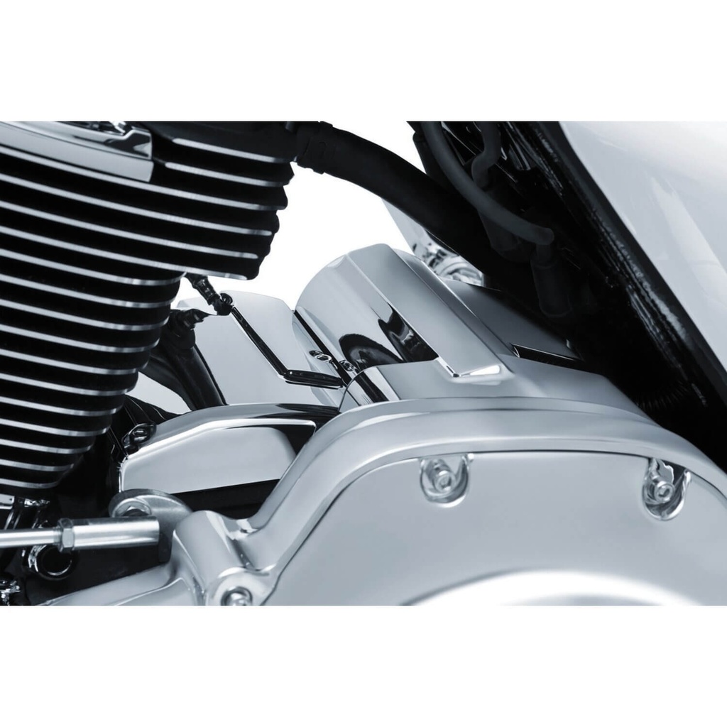 Precision Starter Cover, Chrome