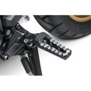 Splined Peg Adapters Front, Satin Black