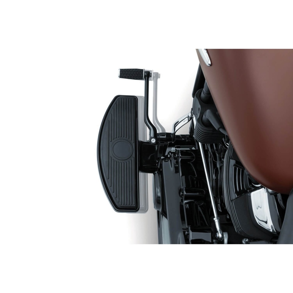Rider Floorboard Offset Spacer Kit, Black