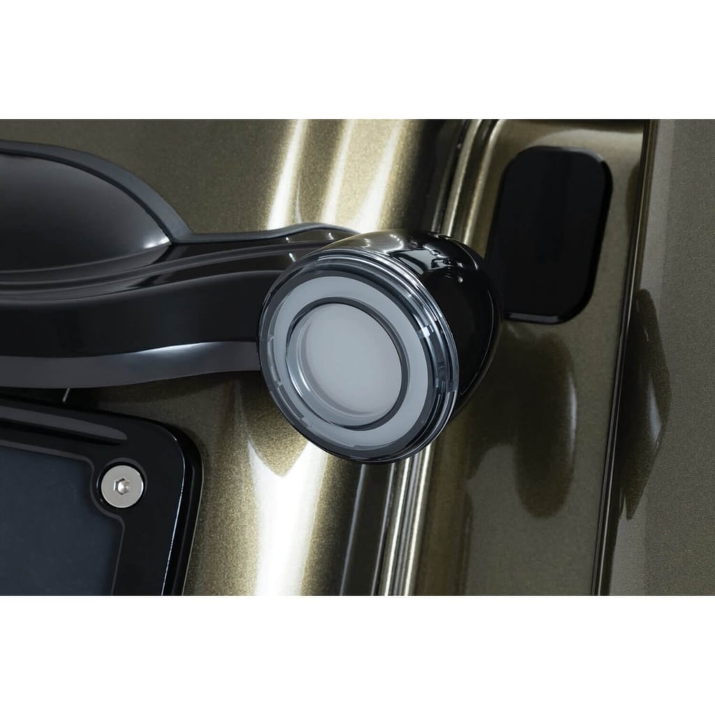 Rear Tracer LED Turn Signal Insert Set, Smoke Lens