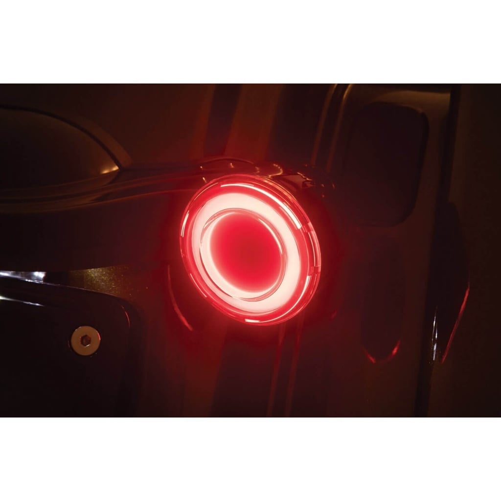 Rear Tracer LED Turn Signal Insert Set, Smoke Lens