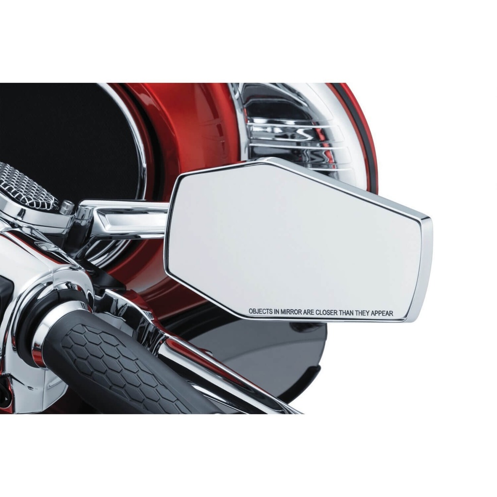 Hex Mirrors, Chrome, ECE