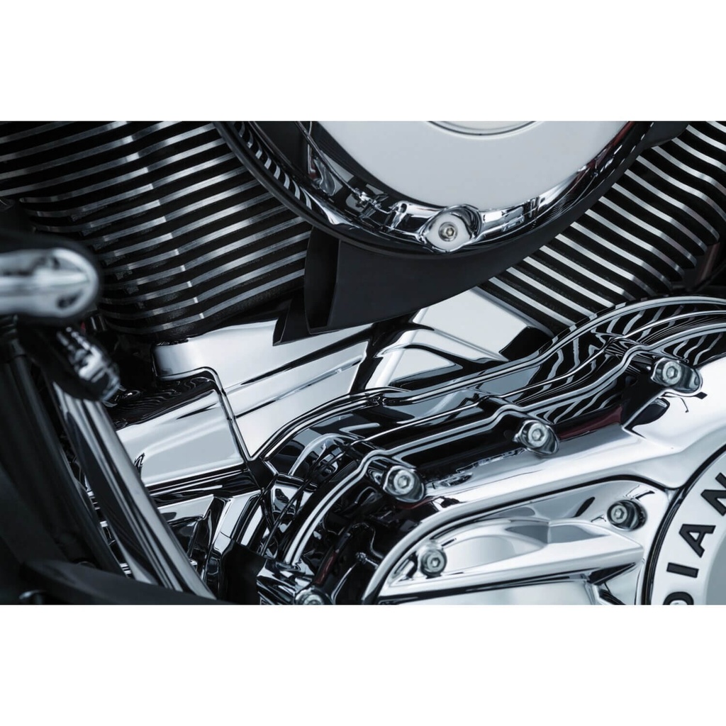 Cylinder Base Cover, Chrome