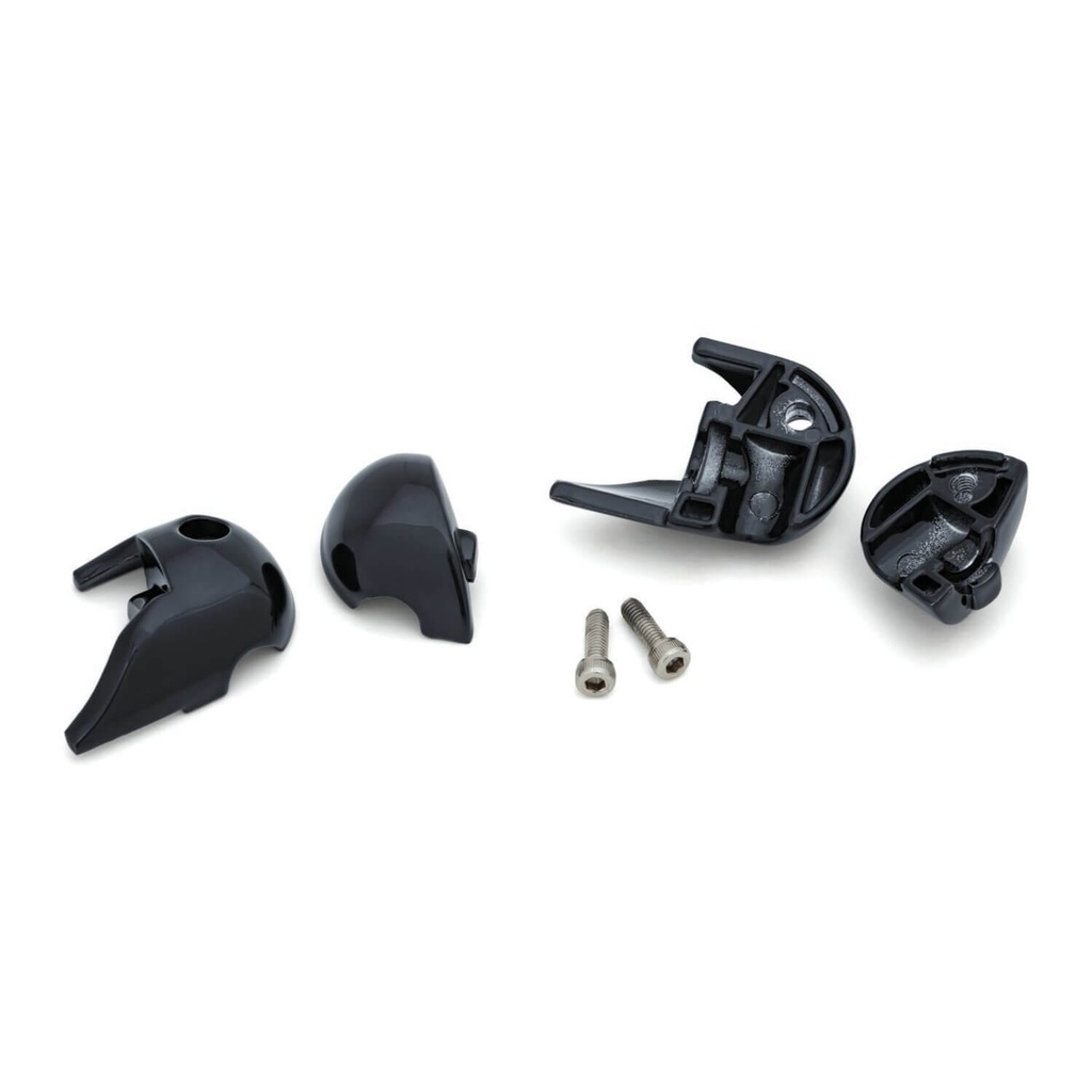 Rear Atto Turn Signal Adapters, Gloss Black