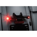 Rear Atto Turn Signal Adapters, Gloss Black